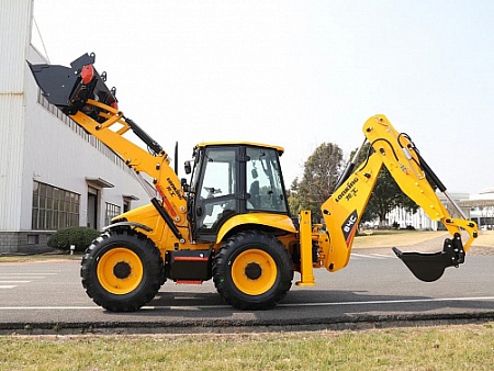  Экскаватор-погрузчик Lonking 84C арт. 10000019 низкие цены 